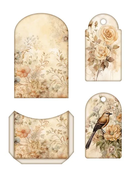 Arch pocket and two tags