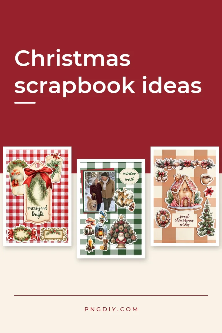 8 Christmas Scrapbook Ideas: Pages to Make with Printables
