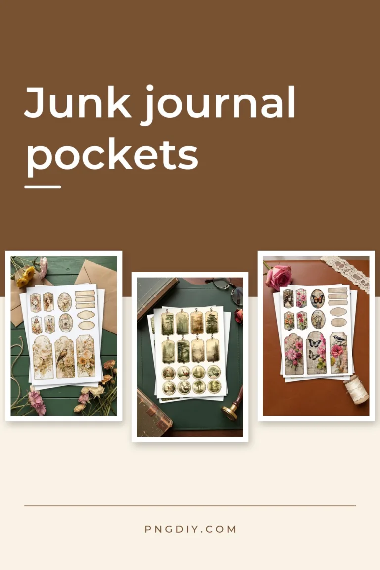 Junk Journal Pockets: 5 Ways to Make and Fill Them