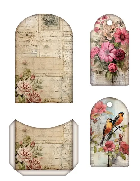 Arch pocket and two tags